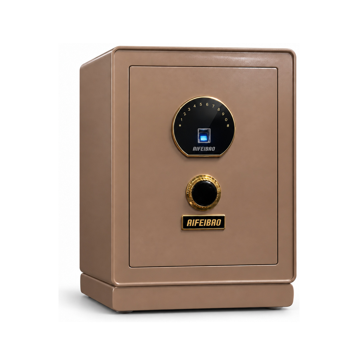 Két sắt Aifeibao HK-A1D-60-TS màu Nâu, đóng cửa