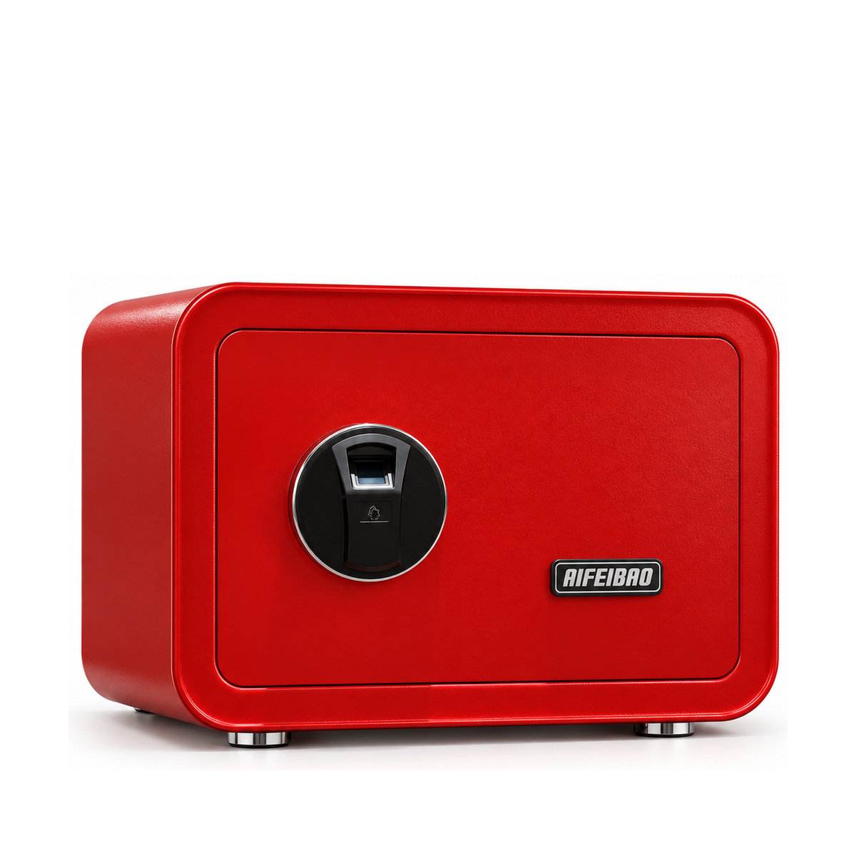 Két sắt Aifeibao HK-MD-25II-QCZ màu Đỏ, đóng cửa