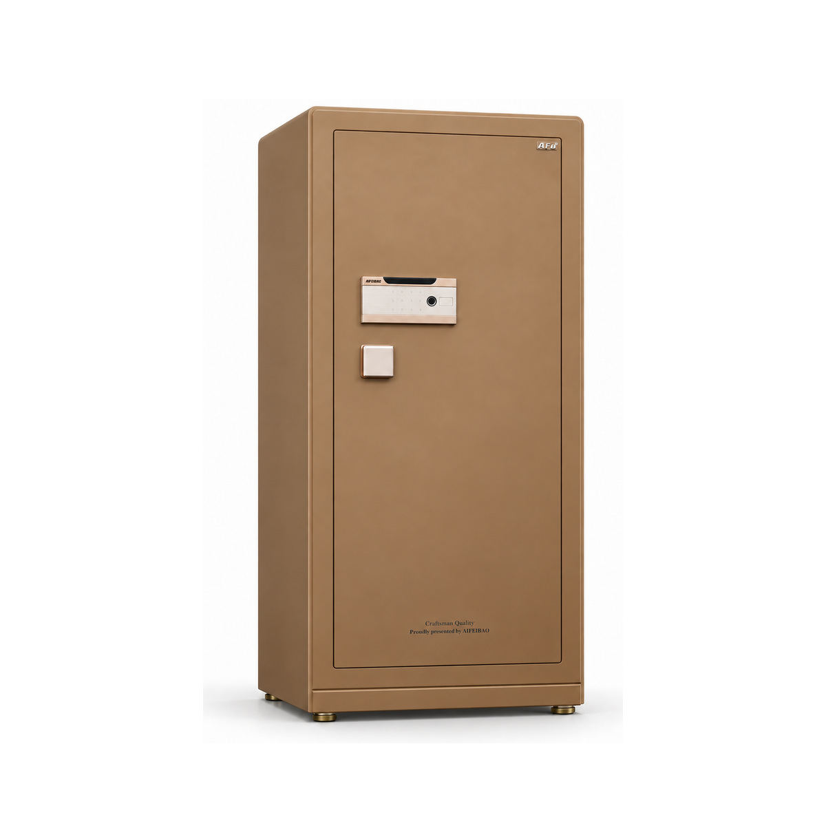Két sắt Aifeibao HK-150-AN màu Nâu Đồng, đóng cửa