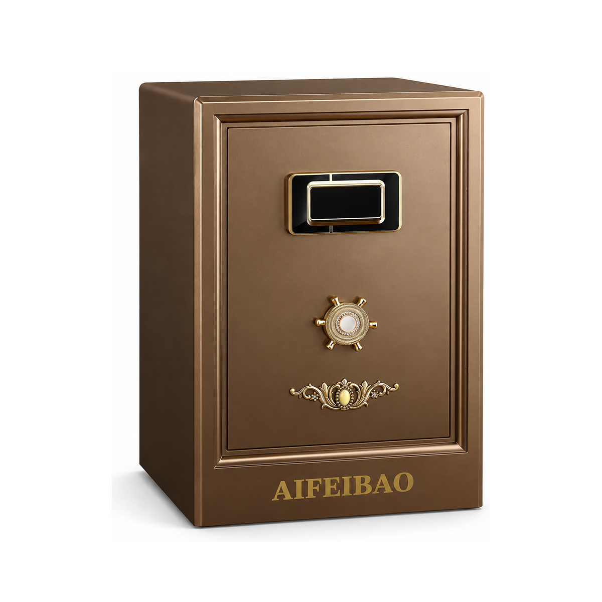 Két sắt Aifeibao HK-A1D-100-TG màu Nâu Đồng, đóng cửa