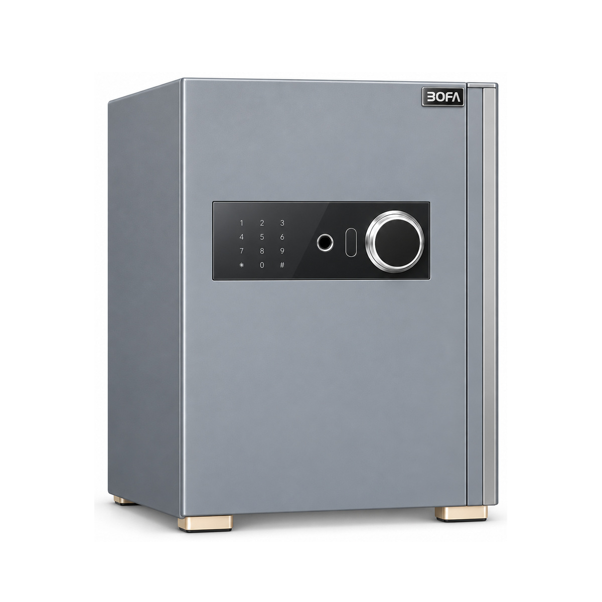 Két sắt BOFA BS-45LY màu Ghi Xám, đóng cửa