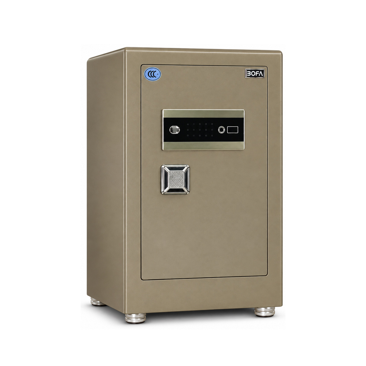 Két sắt BOFA BF-70ZY màu Vàng Đậm, đóng cửa