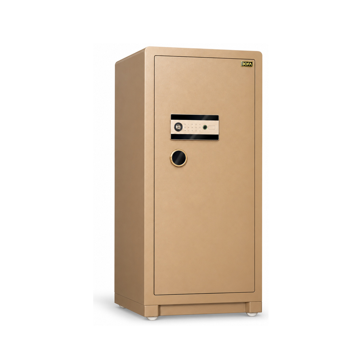 Két sắt BOFA ZB-150DY màu Vàng Đậm, đóng cửa