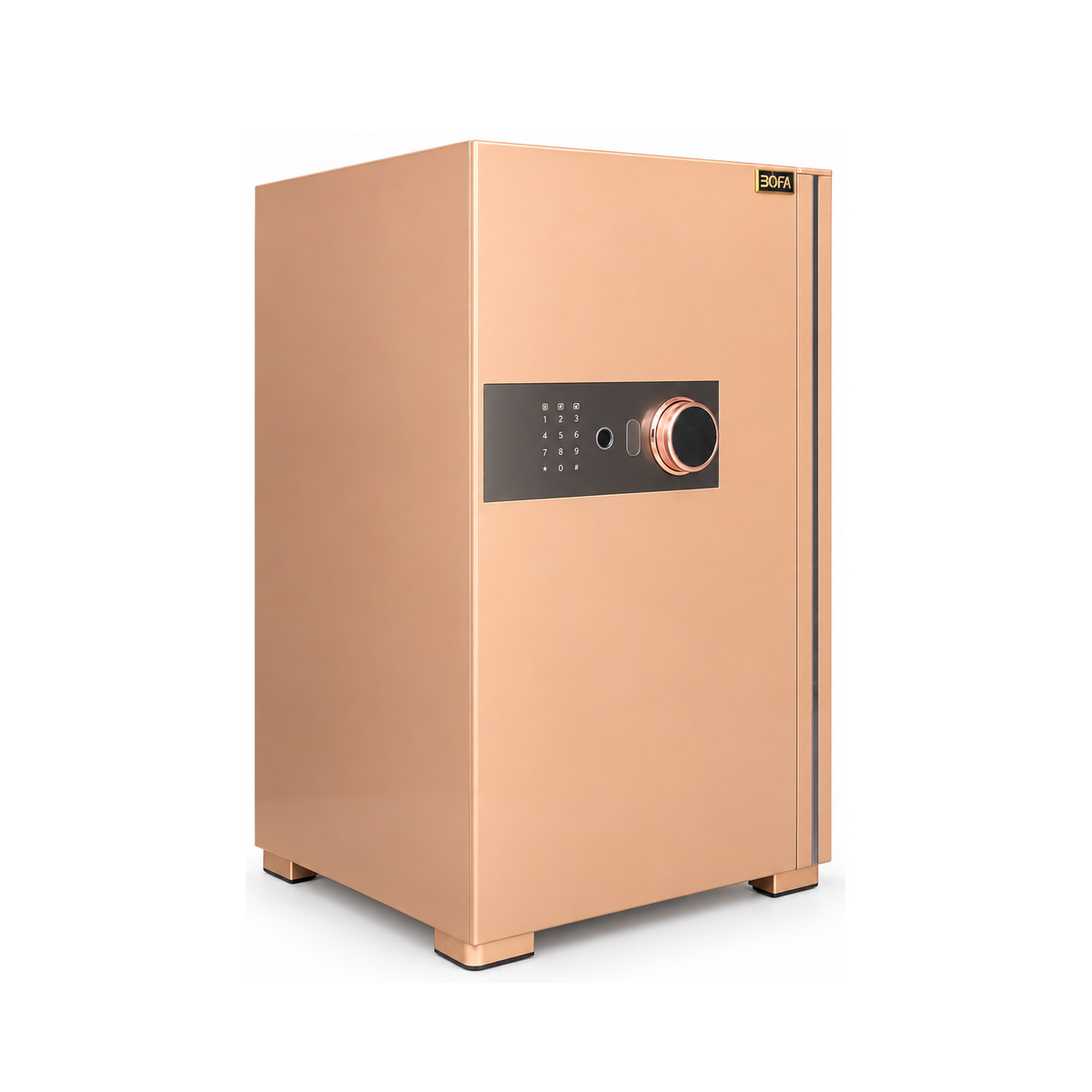 Két sắt BOFA BS-70LY màu Vàng Gold, đóng cửa