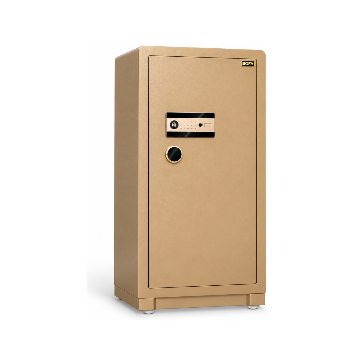 Két sắt BOFA ZB-120DY màu Vàng Đậm, đóng cửa