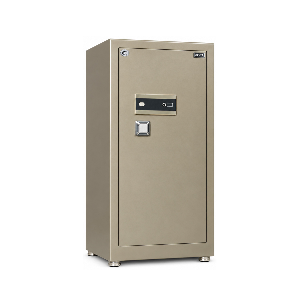 Két sắt BOFA BF-120ZY màu Vàng Đậm, đóng cửa