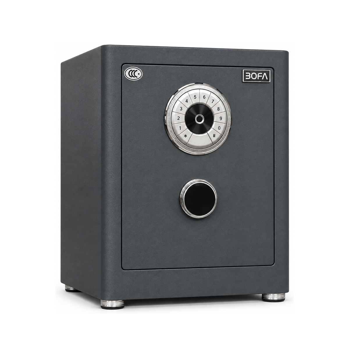 Két sắt BOFA BF-45ZZ màu Xanh Xám, đóng cửa
