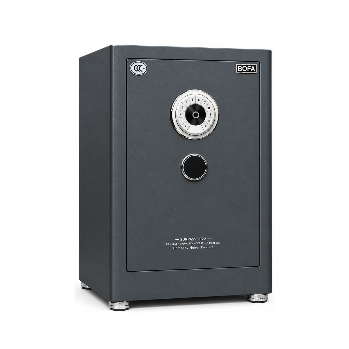 Két sắt BOFA BF-70ZZ màu Xanh Xám, đóng cửa