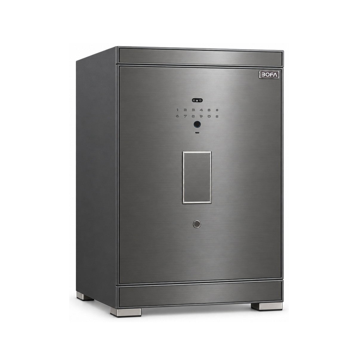 Két sắt BOFA BJ-60LJ màu Ghi Xám, đóng cửa