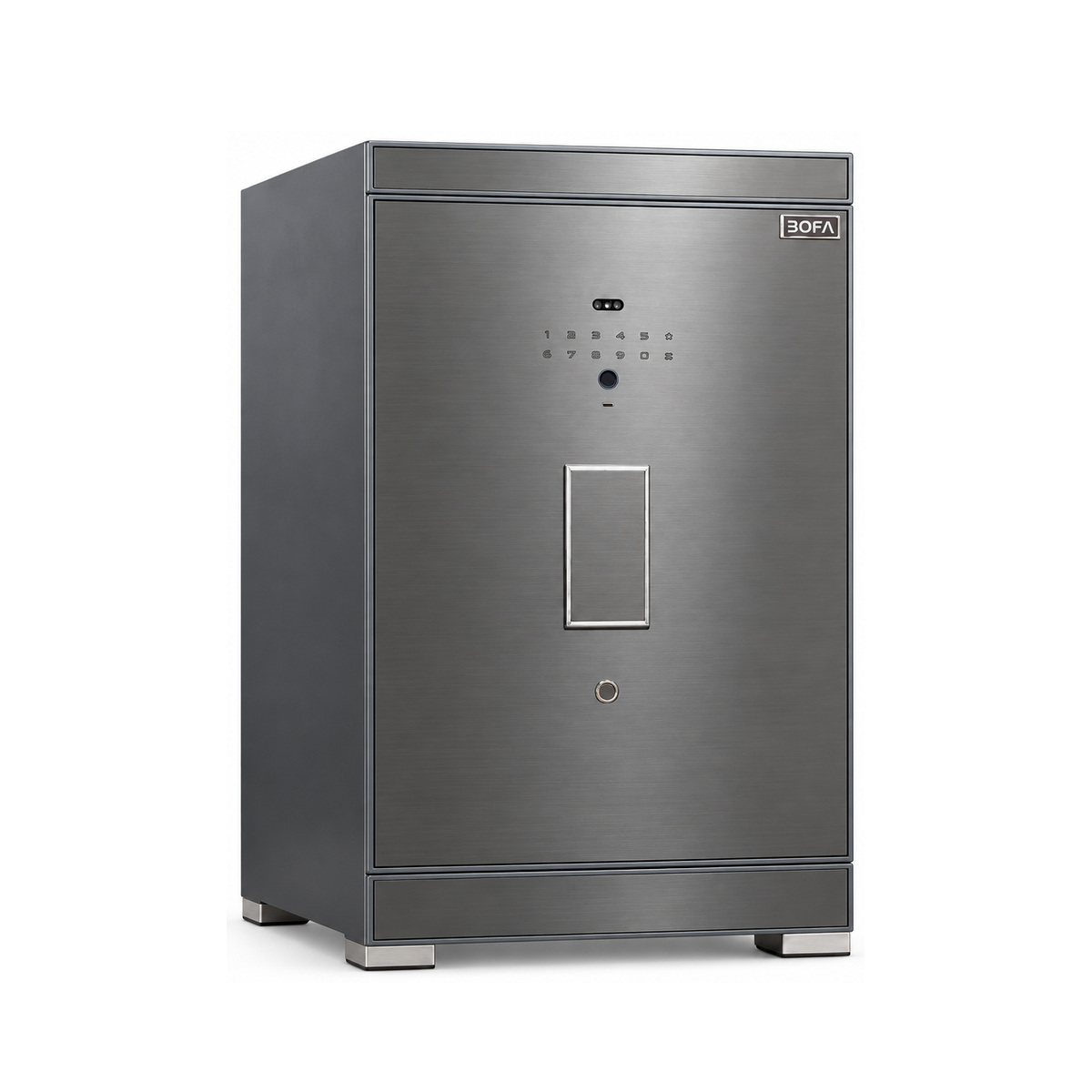 Két sắt BOFA BJ-70LJ màu Ghi Xám, đóng cửa