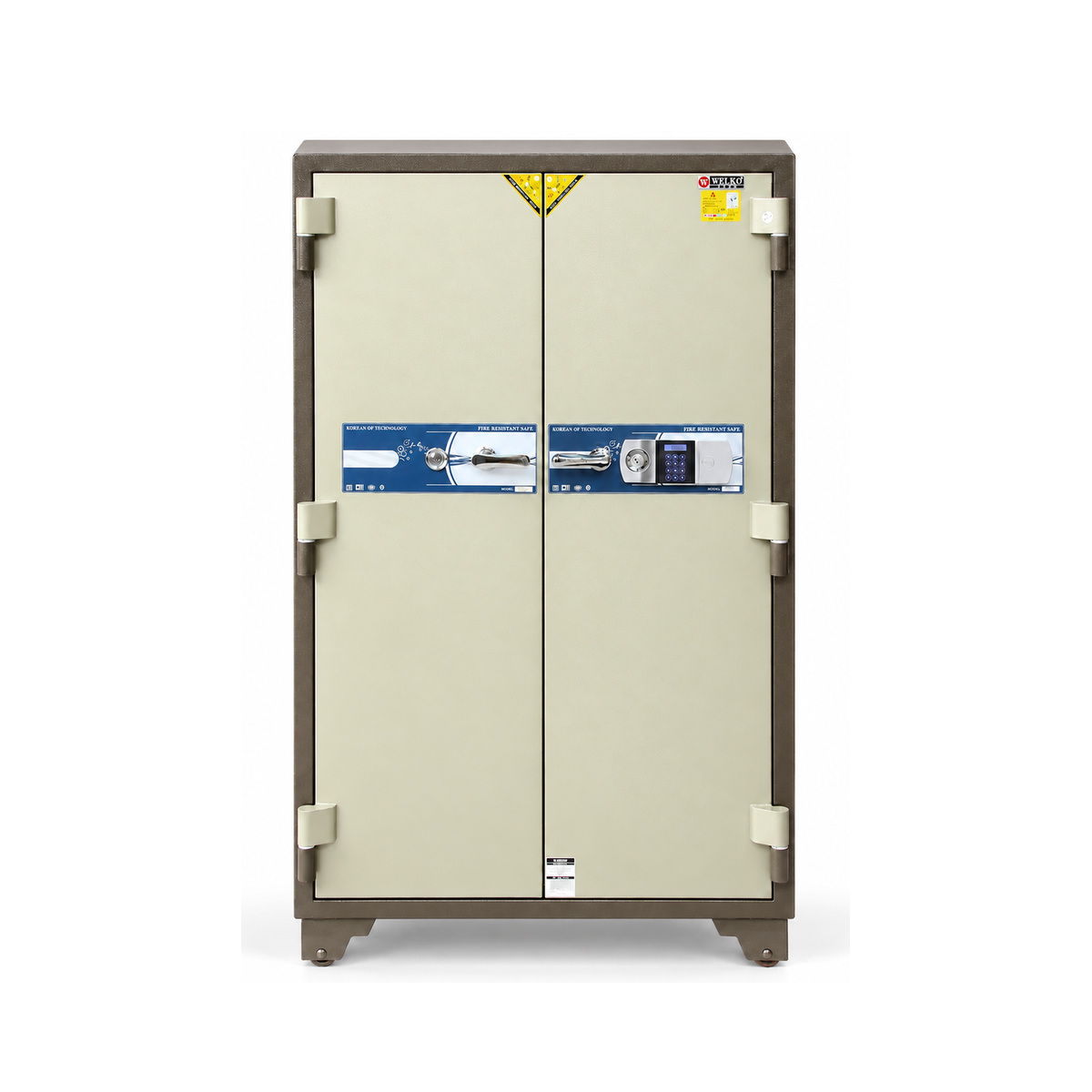 Két sắt Welko K1650-E Silver, đóng cửa