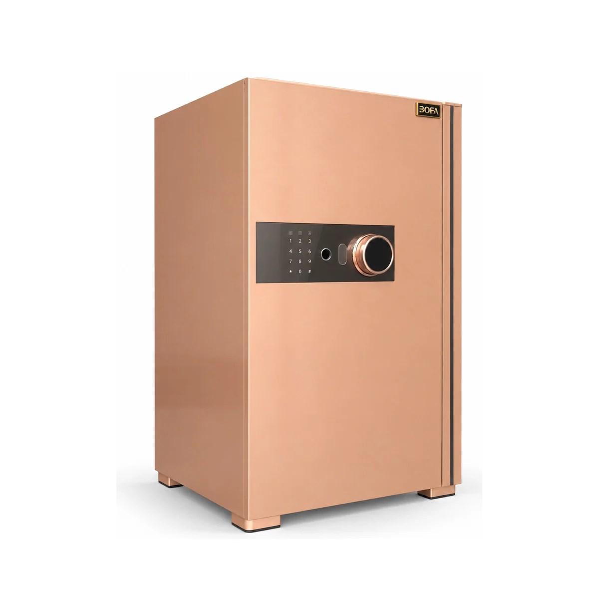 Két sắt BOFA BS-80LY màu Vàng Gold, đóng cửa