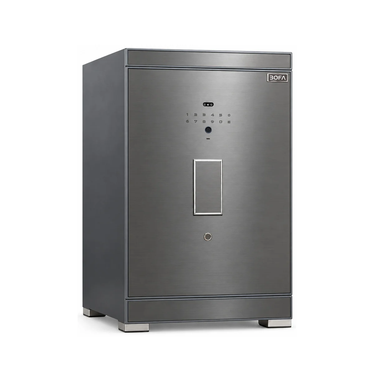 Két sắt BOFA BJ-70LJ màu Ghi Xám, đóng cửa