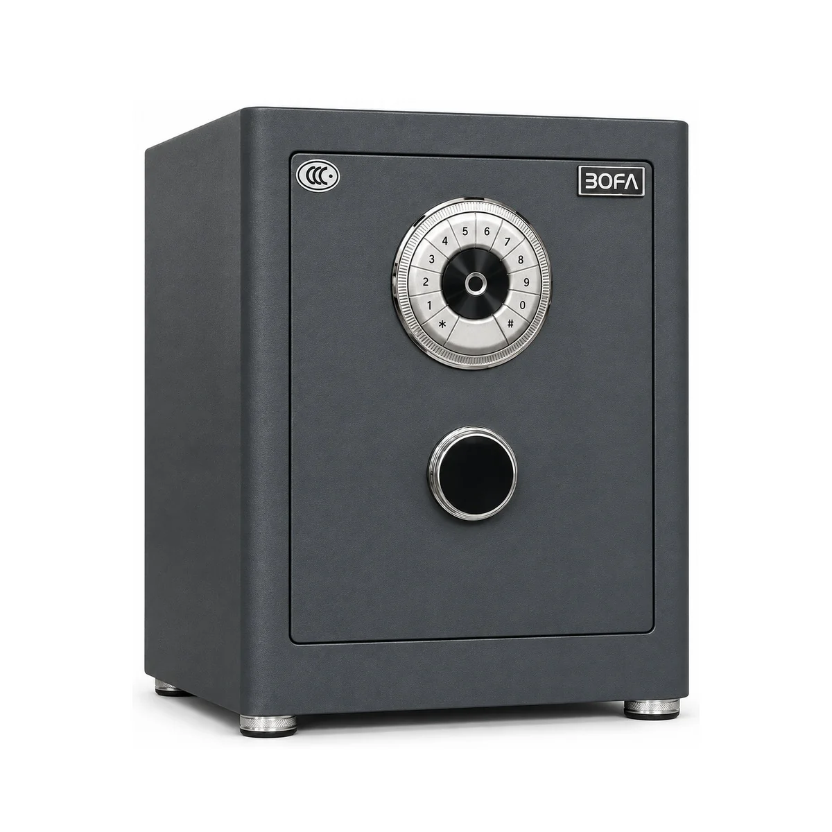 Két sắt BOFA BF-45ZZ màu Xanh Xám, đóng cửa