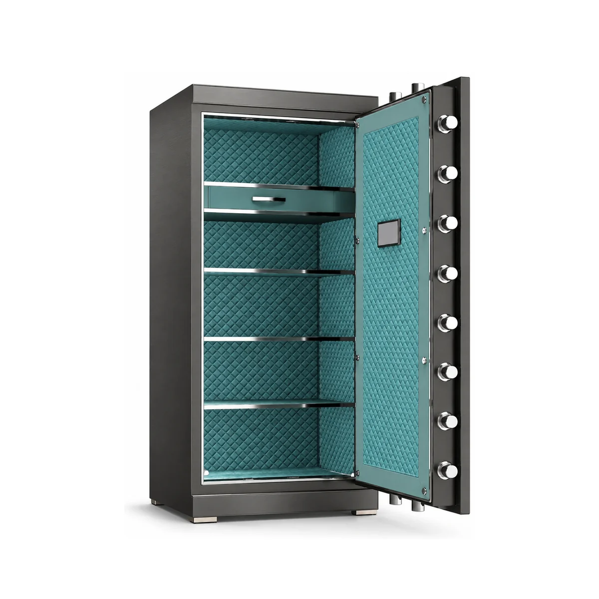 Két sắt BOFA BJ-150LJ màu Ghi Xám, mở cửa
