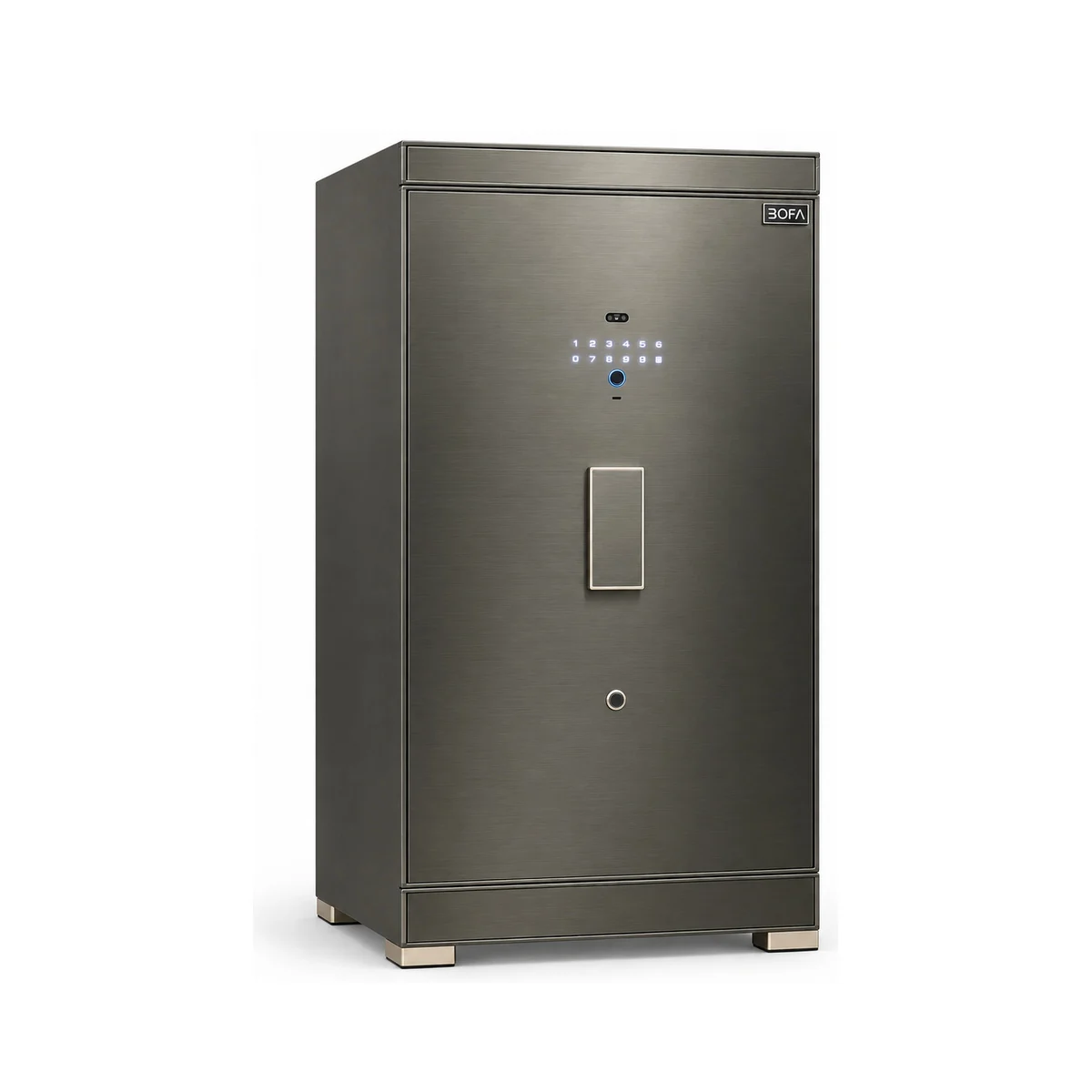 Két sắt BOFA BJ-100LJ màu Ghi Xám, đóng cửa