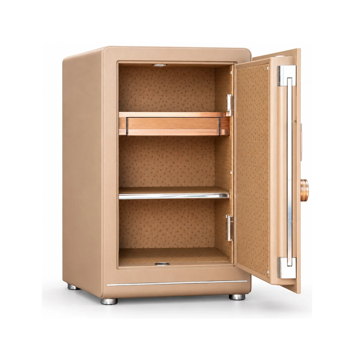 Két sắt BOFA BF-V-80BJ màu Nâu Da Bò, mở cửa