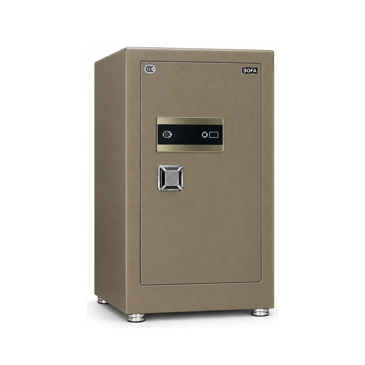 Két sắt BOFA BF-80ZY màu Vàng Đậm, đóng cửa