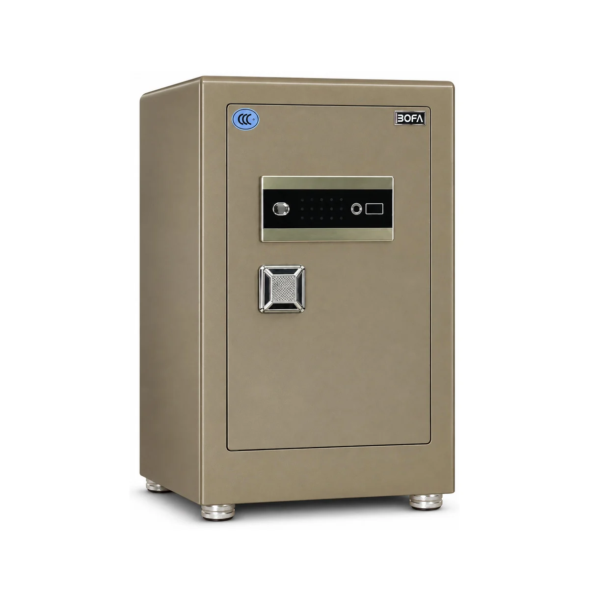 Két sắt BOFA BF-70ZY màu Vàng Đậm, đóng cửa