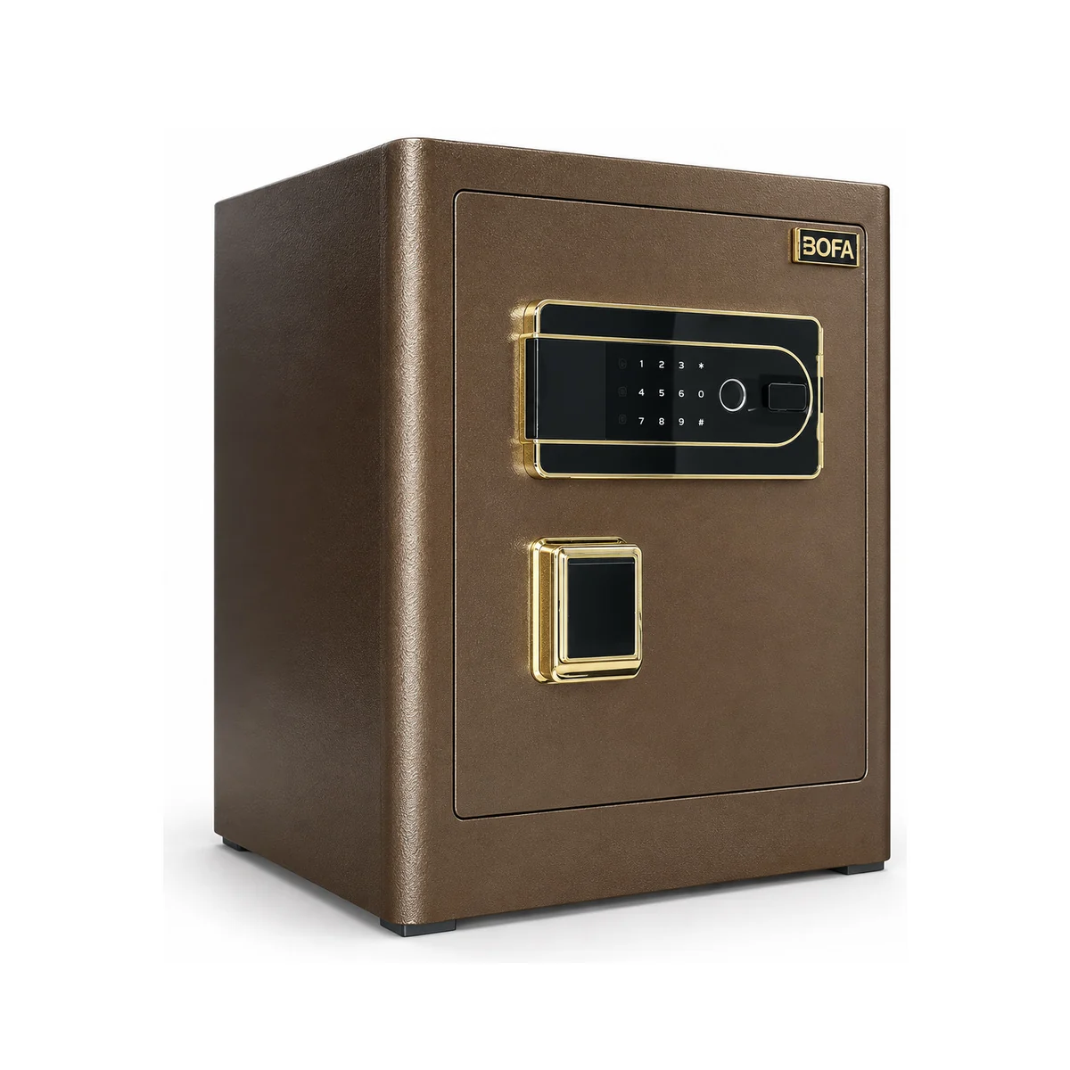 Két sắt BOFA ZB-45DJ màu Nâu Cà Phê, đóng cửa