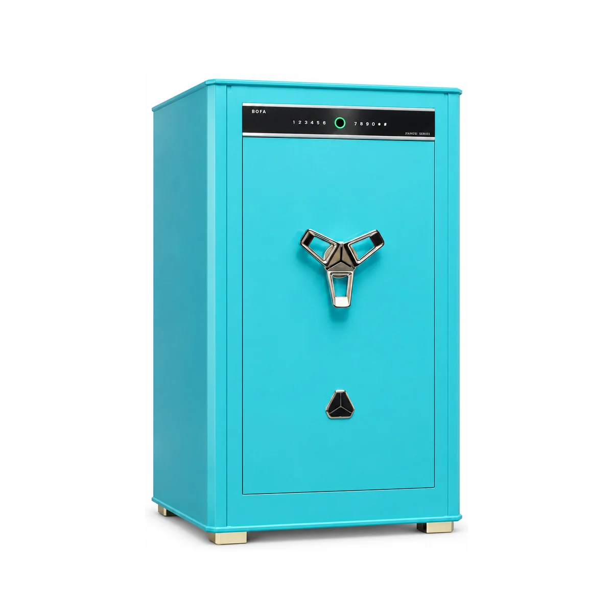 Két sắt BOFA BJ-100TG màu Xanh Ngọc, đóng cửa
