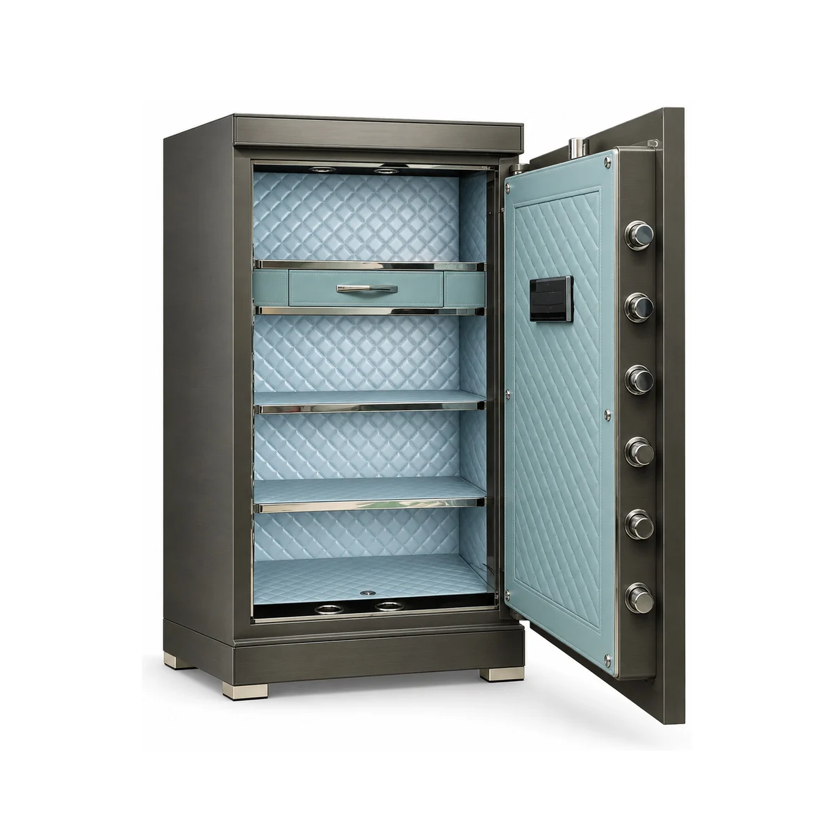 Két sắt BOFA BJ-100LJ màu Ghi Xám, mở cửa