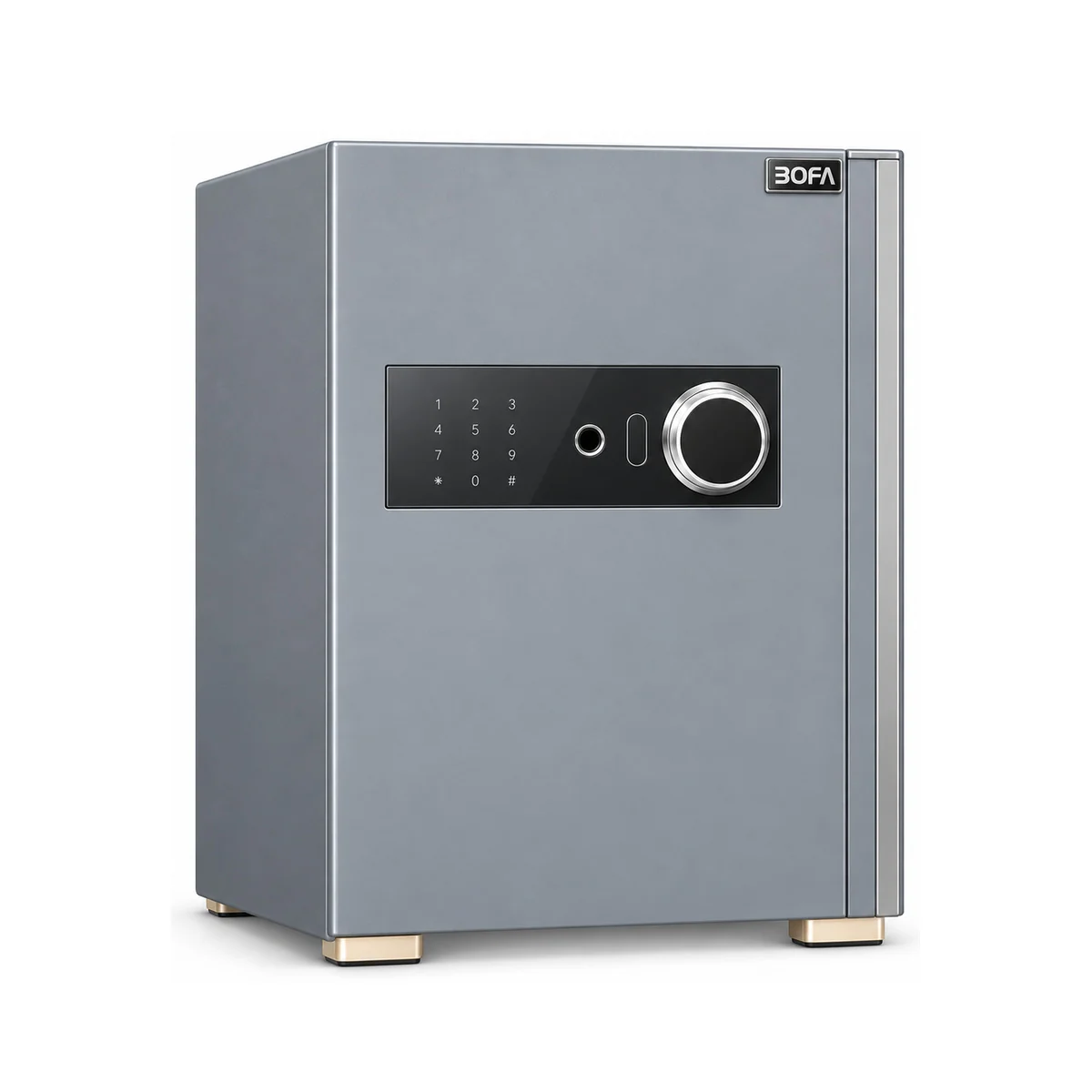Két sắt BOFA BS-45LY màu Ghi Xám, đóng cửa