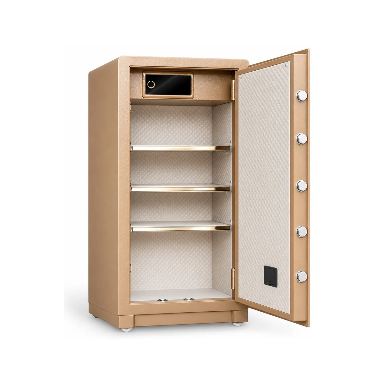 Két sắt BOFA ZB-150DY màu Vàng Đậm, mở cửa