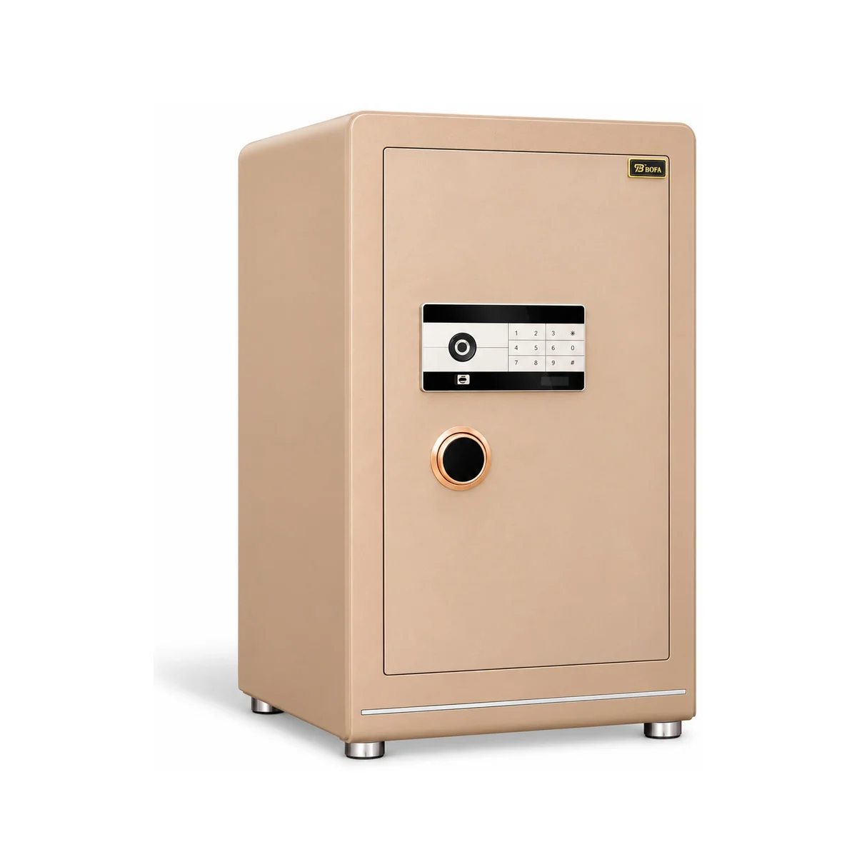 Két sắt BOFA BF-V-70BJ màu Nâu Da Bò, đóng cửa