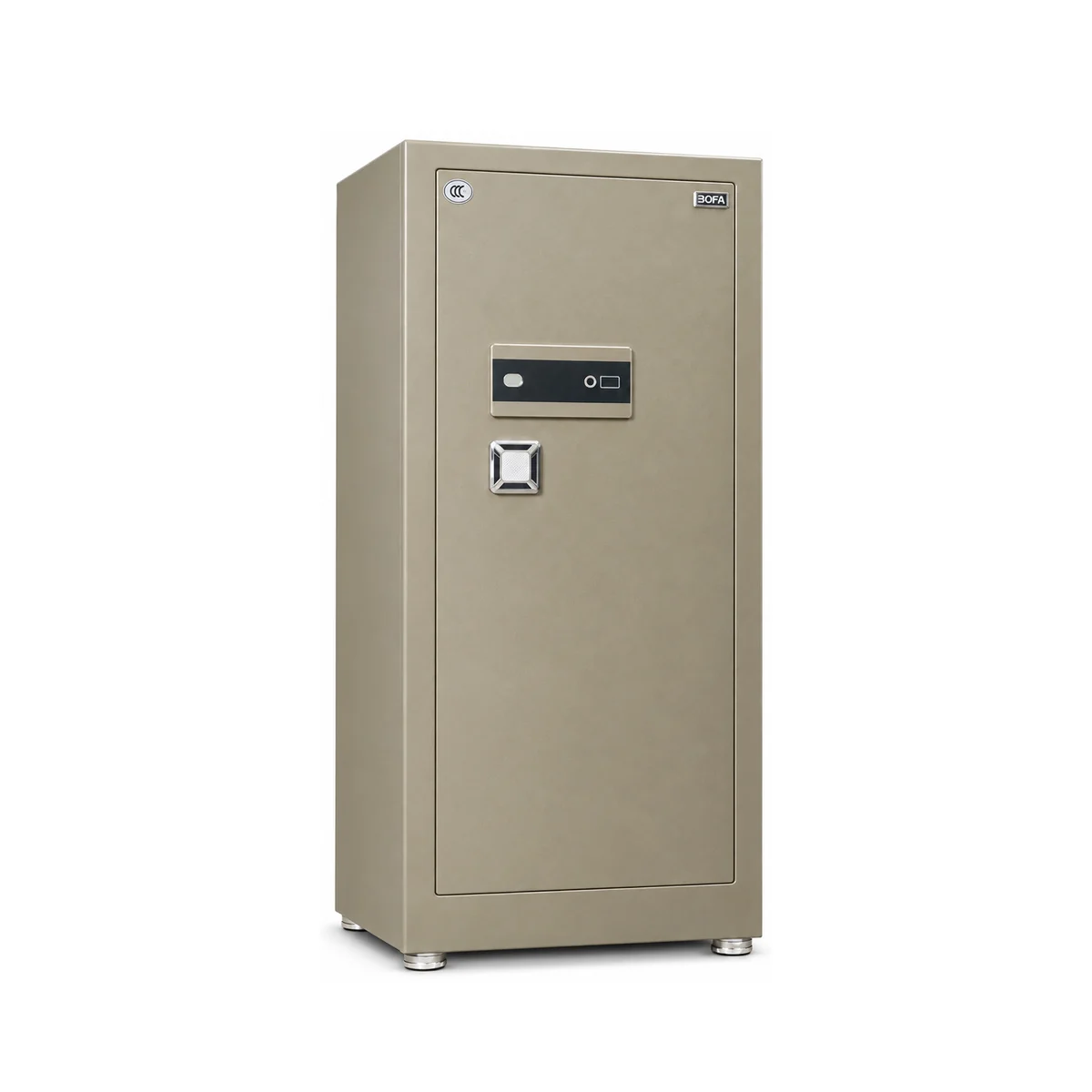 Két sắt BOFA BF-150ZY màu Vàng Đậm, đóng cửa