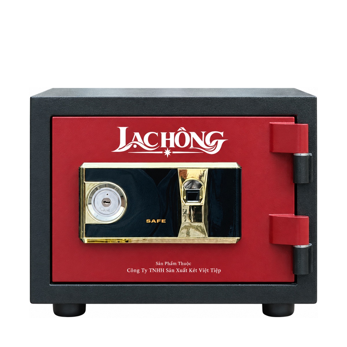 Két sắt Lạc Hồng KE28 FG – màu đen phối đỏ