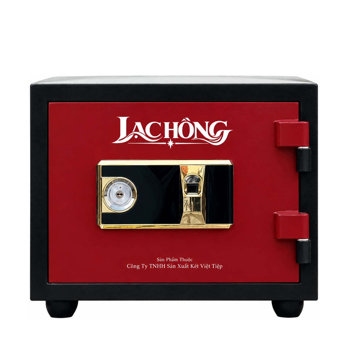 Két sắt Lạc Hồng KE38 FG – màu đen phối đỏ