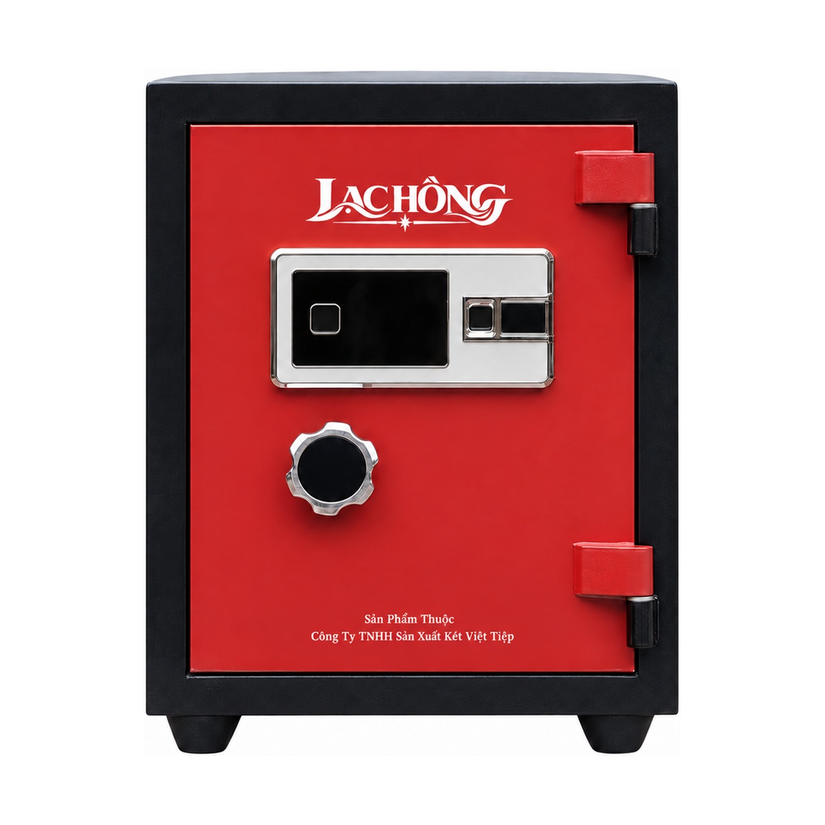 Két sắt Lạc Hồng KE54 Pro – màu đen phối đỏ