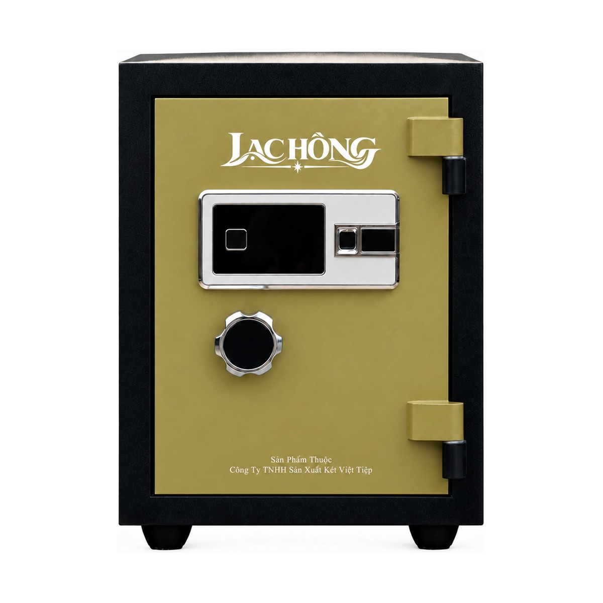Két sắt Lạc Hồng KE54 Pro – màu đen phối vàng