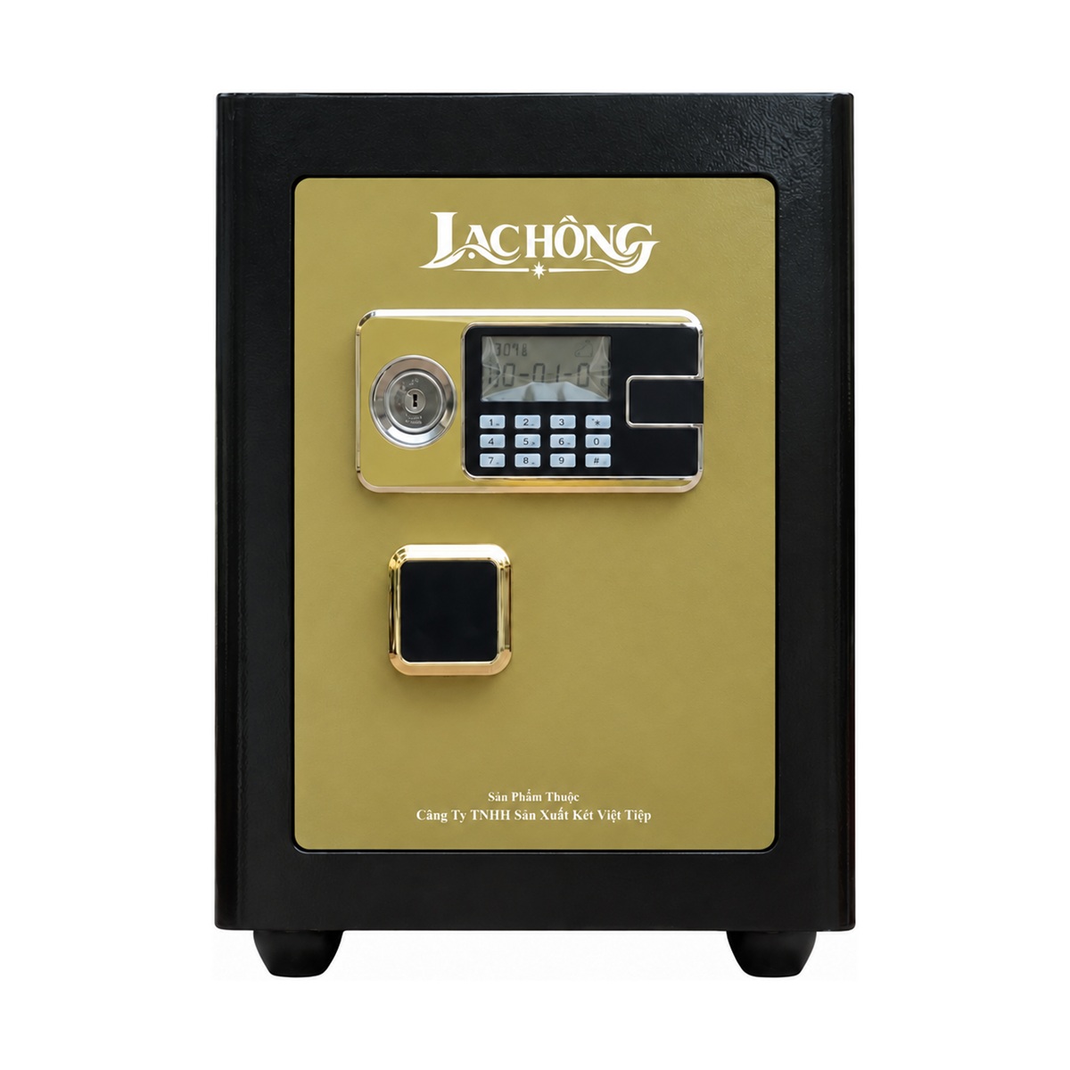Két sắt Lạc Hồng VSC51 E – màu đen phối vàng