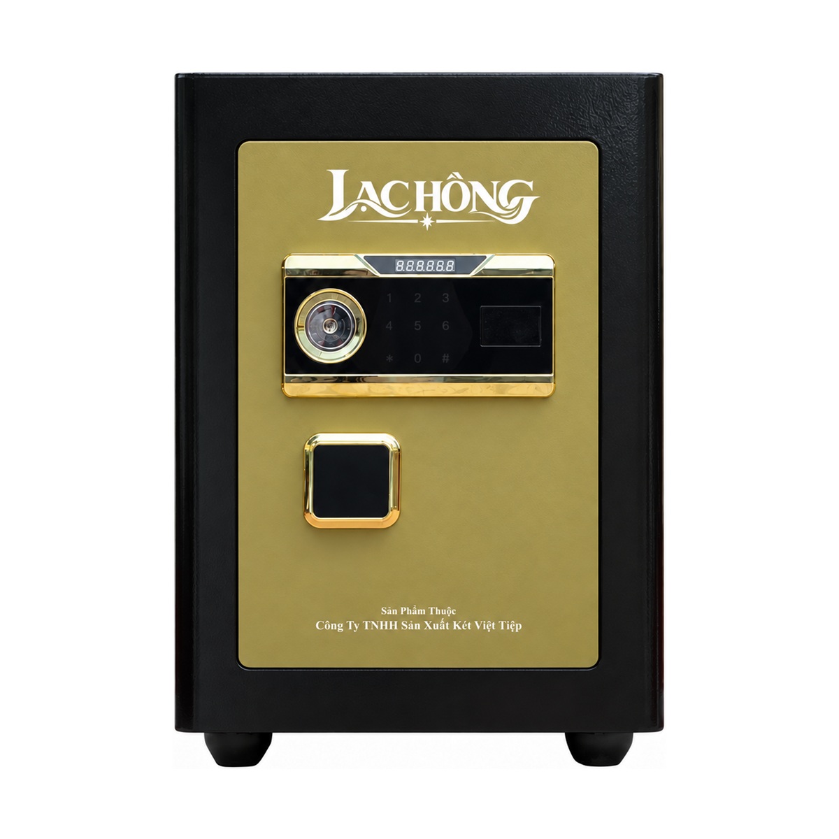 Két sắt Lạc Hồng VSC51 SU – màu đen phối vàng