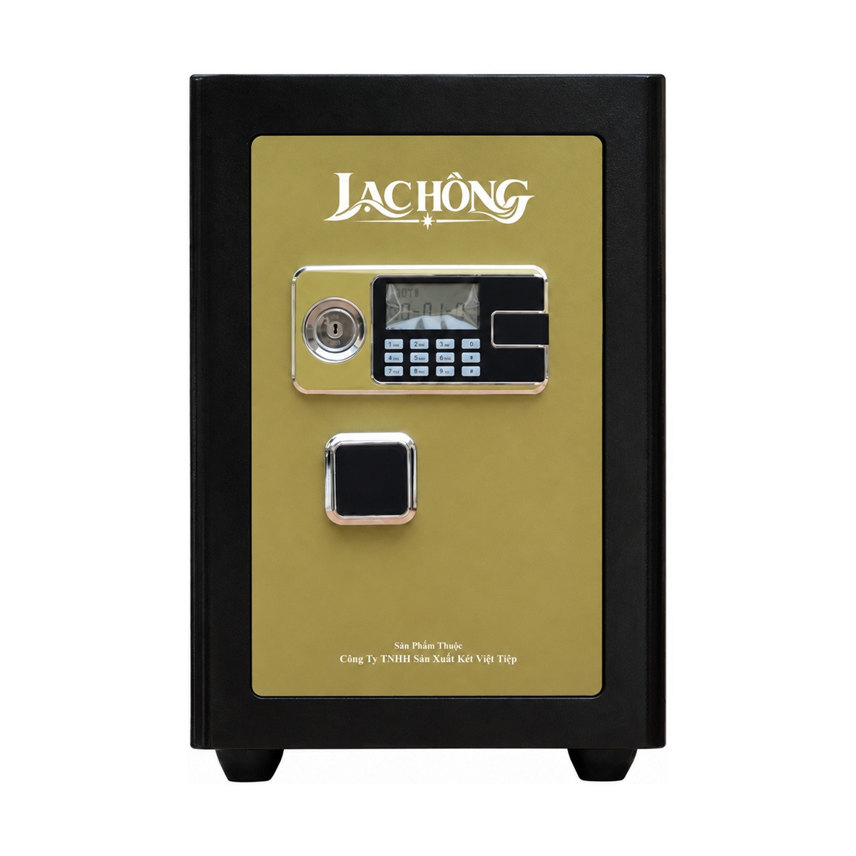 Két sắt Lạc Hồng VSC65 E – màu đen phối vàng