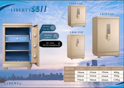 Két sắt Liberty Premium LB79S5II – hình ảnh sản phẩm